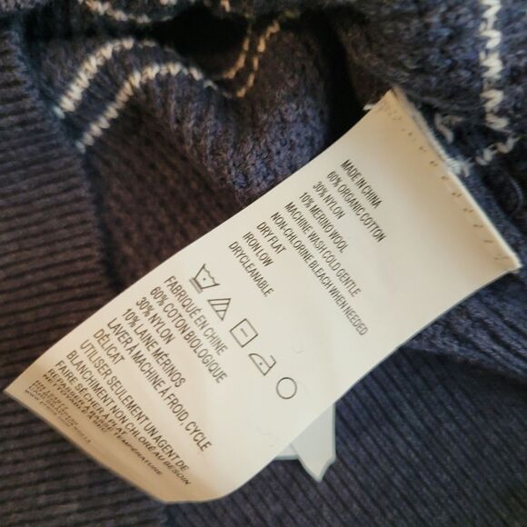 NEW PRANA THERMAL DRESS NAUTICAL NAVY BLUE APRES SKI HENLEY oversized MEDIUM NWT - Picture 5 of 11